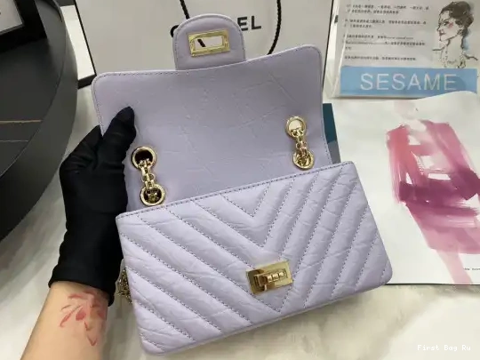 First Bag Ru 2.55 MINI CHANEL HANDBAG 0608